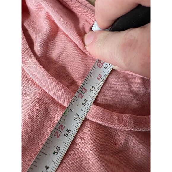 Gymshark Men's Essential Oversized T-Shirt Terracotta Pink Size: Medium Gym - Picture 5 of 6